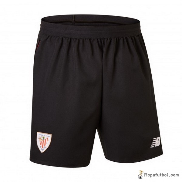 Pantalones Athletic Bilbao Replica Primera Ropa 2018/19 Negro